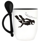 Кружка с ложкой