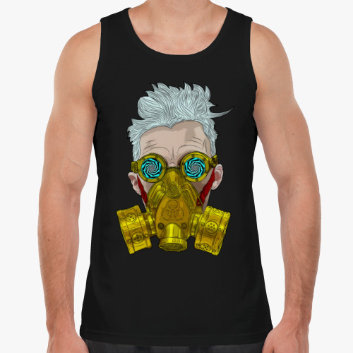 Майка с принтом Доктор Дью #1