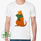 Мужская футболка органик