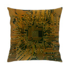 Подушка 35x35 см Интегральная микросхема