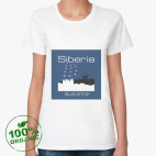 Женская футболка органик