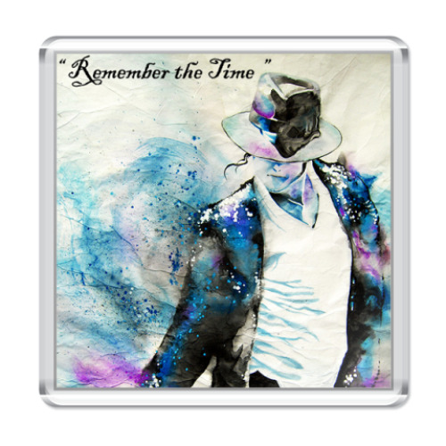 Магнит с принтом michael jackson