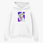 Толстовка худи оверсайз