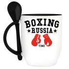 Кружка с ложкой