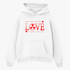 Толстовка худи оверсайз