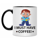 Кружка двухцветная