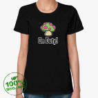 Женская футболка органик