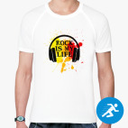 Мужская спортивная футболка