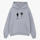 Толстовка худи оверсайз