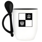 Кружка с ложкой