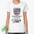 Женская футболка органик