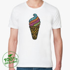 Мужская футболка органик