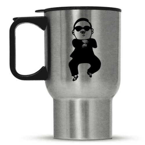 Кружка-термос с принтом В стиле гангнам (gangnam)