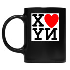 Кружка цветная UV-DTF