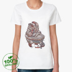 Женская футболка органик