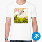 Мужская спортивная футболка