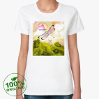 Женская футболка органик