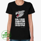 Женская футболка органик