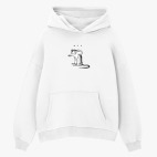 Толстовка худи оверсайз