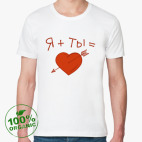 Мужская футболка органик