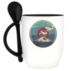 Кружка с ложкой