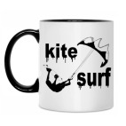 Кружка двухцветная