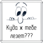  'Куда ж тебе лезет'