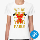 Женская спортивная футболка