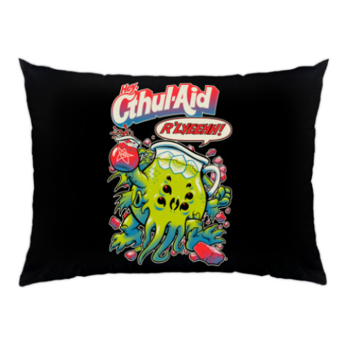 Подушка с принтом Ктулху Cthul-Aid