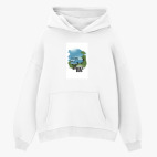 Толстовка худи оверсайз