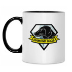 Кружка двухцветная