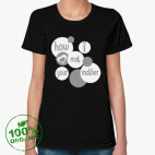 Женская футболка органик