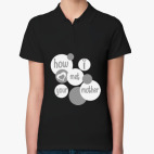 Женская рубашка поло