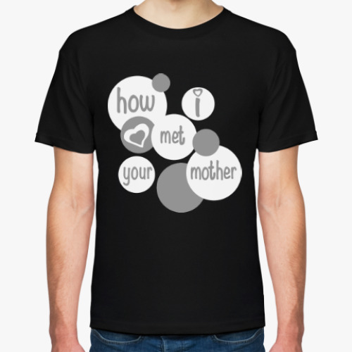 Футболка с принтом How I Met Your Mother