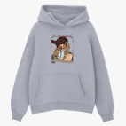 Толстовка худи оверсайз