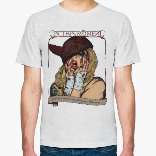 Футболка с принтом In This Moment / HELLPOP / Maria Brink