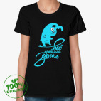 Женская футболка органик