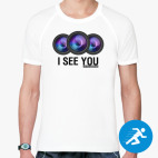 Мужская спортивная футболка