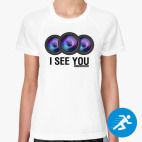 Женская спортивная футболка