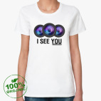 Женская футболка органик