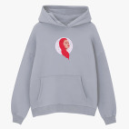 Толстовка худи оверсайз