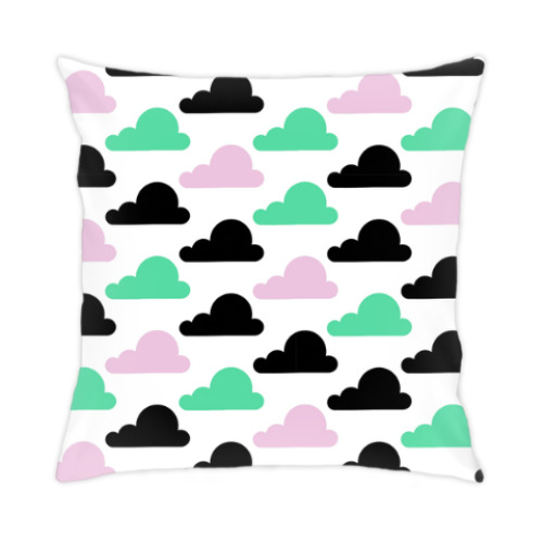 Подушка с принтом Облако