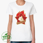 Женская футболка органик