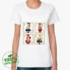 Женская футболка органик