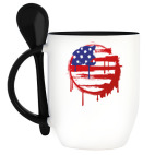 Кружка с ложкой