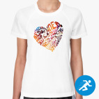 Женская спортивная футболка