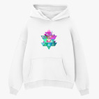 Толстовка худи оверсайз