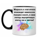 Кружка двухцветная