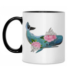 Кружка двухцветная