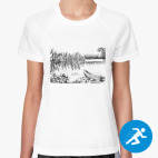 Женская спортивная футболка